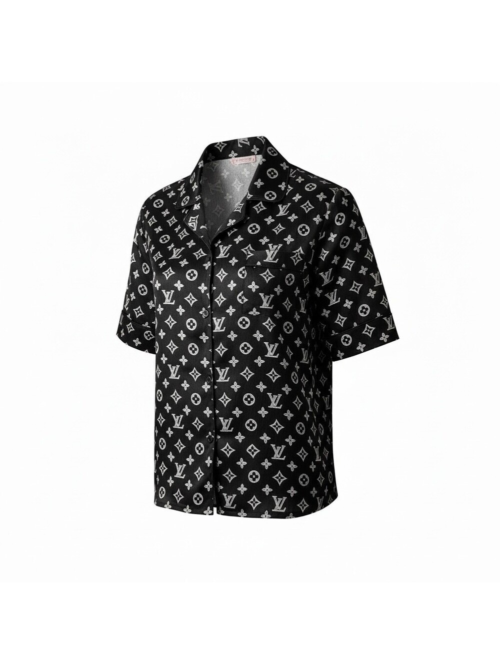 LV Black and White Monogram Pajama Set Size 4XL